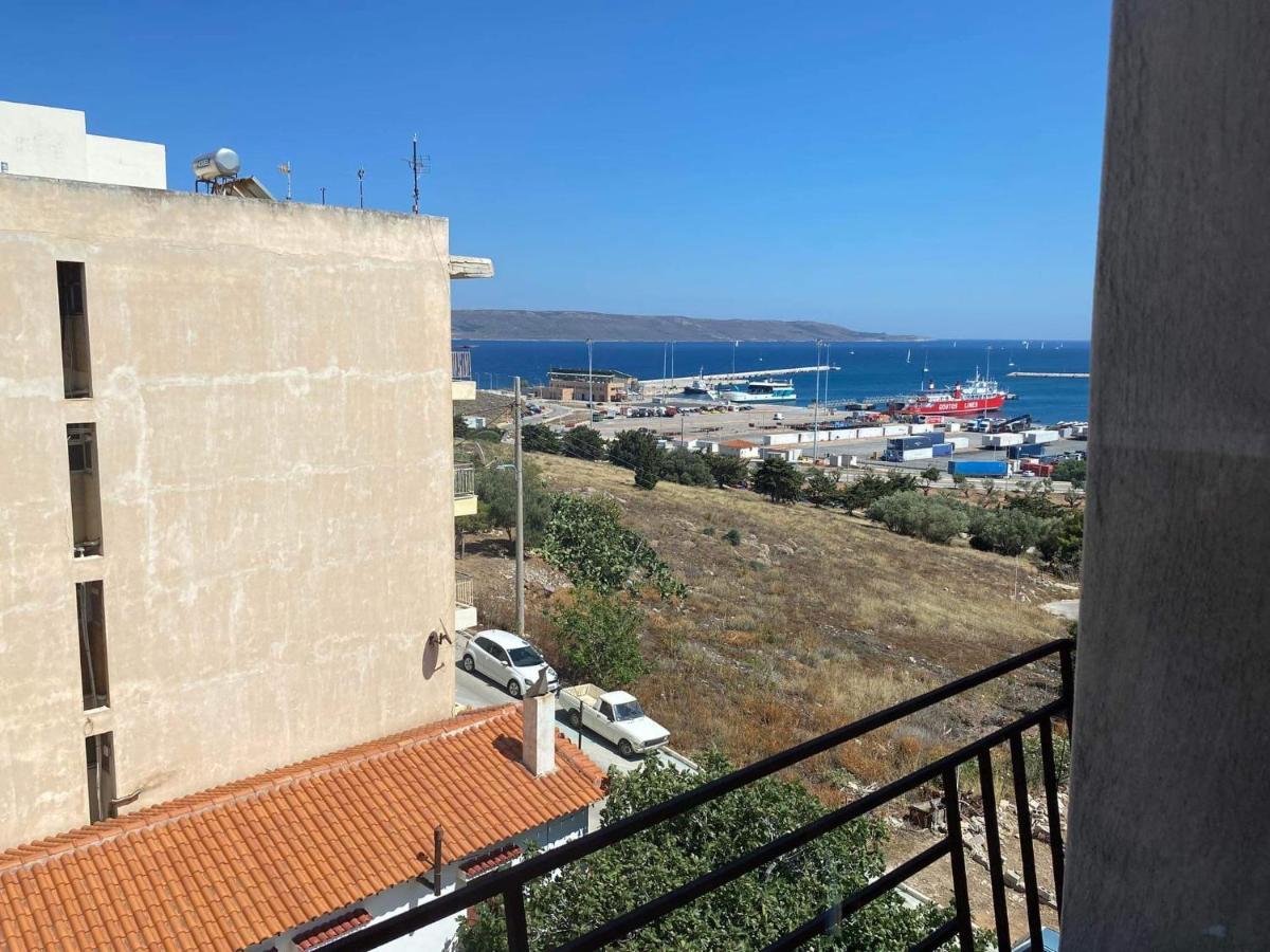 Lavrio 1Bdr Penthouse 7 Min On Foot From The Port Lejlighed Eksteriør billede